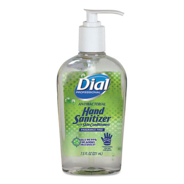 Dial® Professional Antibacterial With Moisturizers Gel Hand Sanitizer, 7.5 Oz, Pump Bottle, Fragrance-free freeshipping - TVN Wholesale